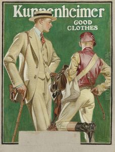 Kuppenheimer Good Clothes (man And Jockey) by Joseph Christian Leyendecker
