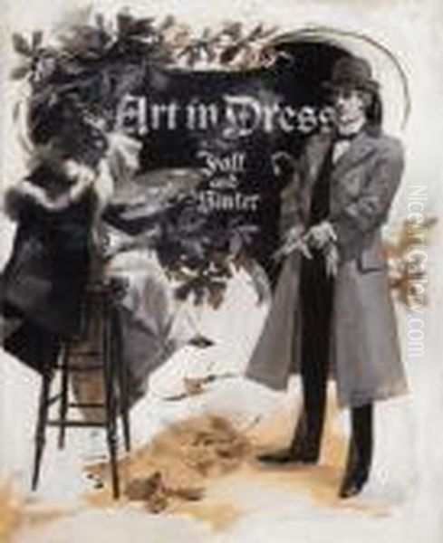 Art In Dress -- Fall And Winter Fashion Catalogue Cover - view 1