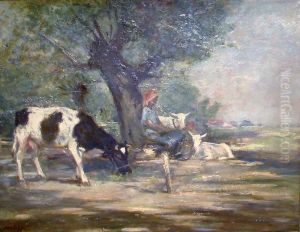 Le Gardien Du Troupeau by Piet Leijsing