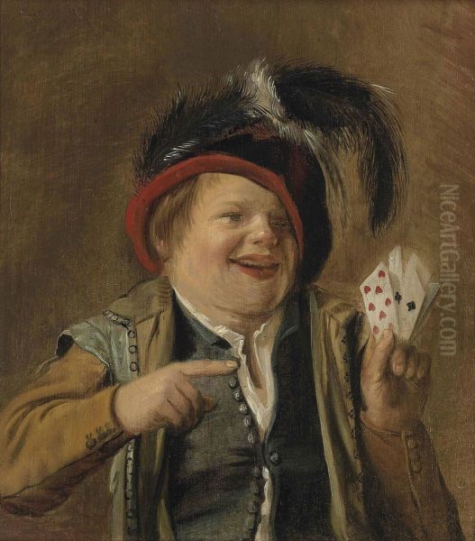 A Card Player - view 1
