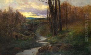 "paisaje" by Agustin Lhardy Y Garrigues