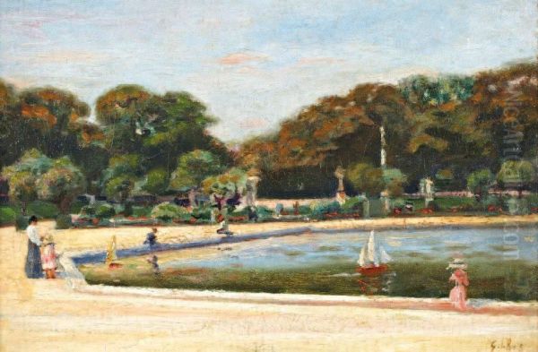 Le Jardin Des Tuilleries - view 1