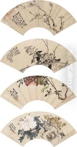 Flowers And Insects by Ju Lian