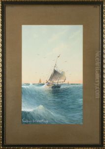 Vinga Hamn by Carl Ludwig Libay