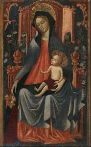 Madonna Delle Rose by Liberale Da Verona
