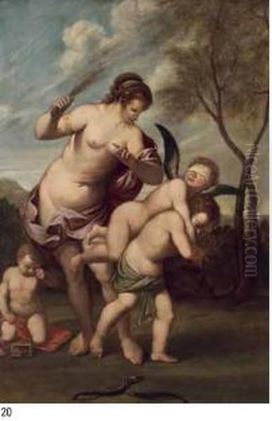 Venere Fustiga Cupido by Marco Liberi