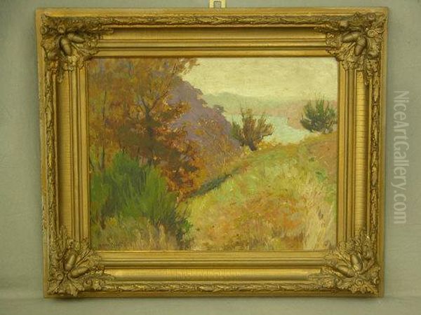 Landscape With Distant Lake - view 1