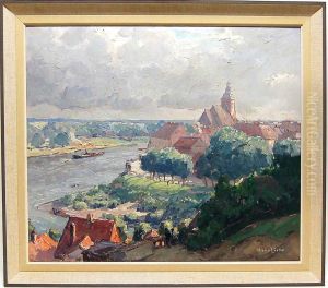 Blick Auf Havelberg An Der Havel by Hans Licht