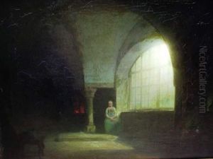 Femme A Sa Fenetre by Wilhelm Lichtenheld