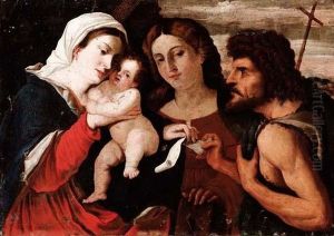 Madonna Con Bambino, Santa Caterina D'alessandria E San Giovanni Battista
