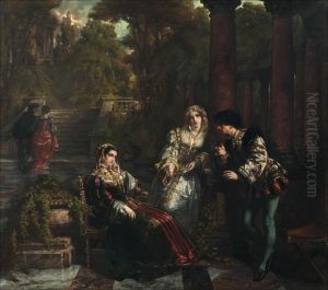 Leisure-time In The Park by Jozeph Hendrik H. Lies