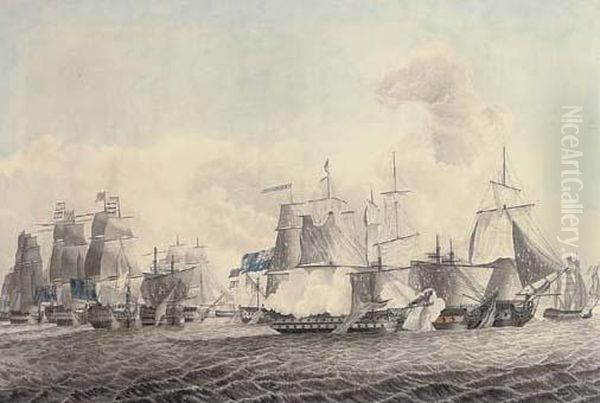 'nelson's Patent Bridge For Boarding First Rates' - view 1