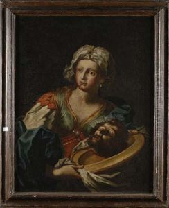 Salome Con La Testa Del Battista by Pietro Ligari