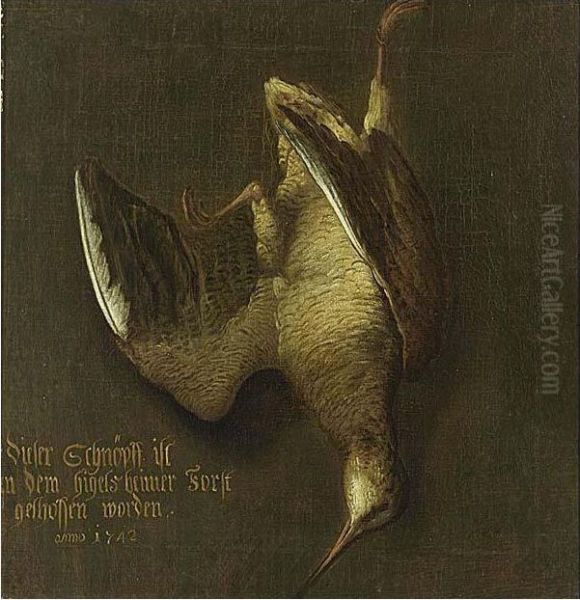 A Hunting Still Life With A Snipe - view 1