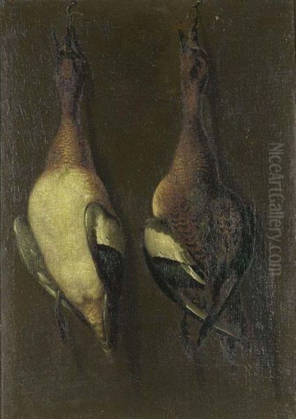 A Hunting Still Life With Two Sheldrakes - view 1