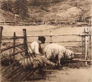 Milking In The Pen