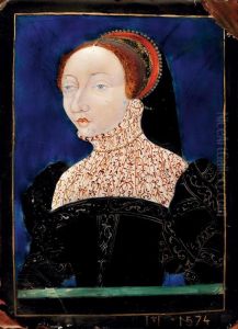 Duchess Of Savoie by Leonard Limosin