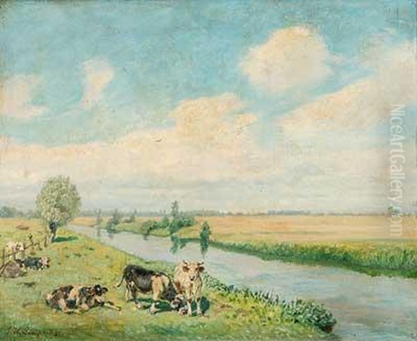 Motiv Vom Schwarzbach Bei Trebourg - view 1