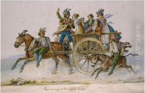 Nach Der Weinlese by Dietrich Wilhelm Lindau