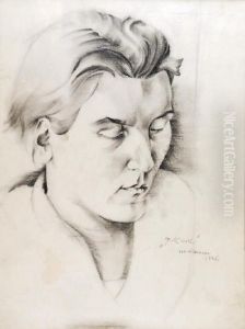 Portret Kobiety by Emil Lindemann