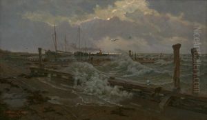 Sturmflut by Manfred Lindemann-Frommel