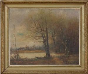 Landscape At Edge Of Water
