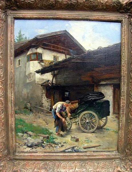 Wagenbauer Bei Der Arbeit - view 1