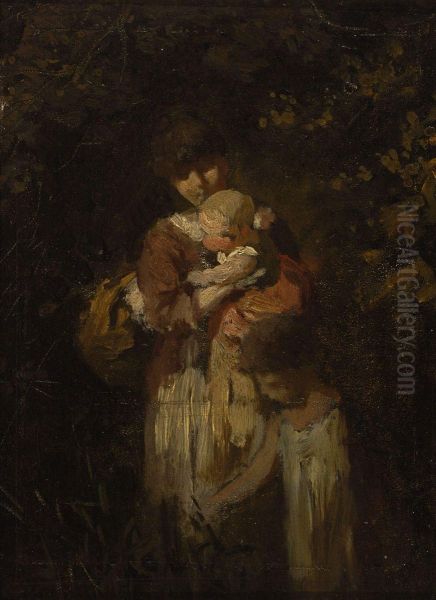 Mutter Mit Zwei Kindern - view 1