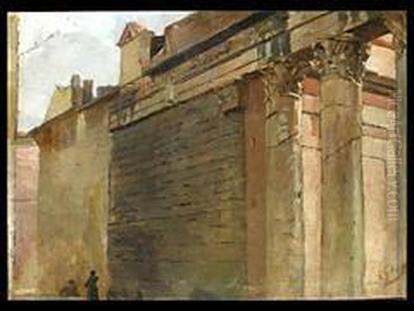 Faustina-tempel In Rom - view 1