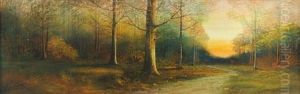 Forest Landscape by Harry Linder