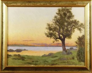 Kustmotivfran Grisslehamn by Emil Lindgren