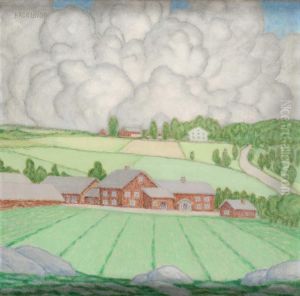 Landskap Varmland by Bror Lindh