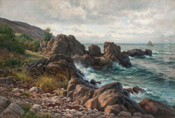 Rays Of Light On The Shore - view 1