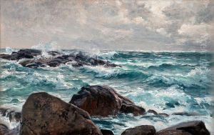 Sea Landscape by Berndt Adolf Lindholm