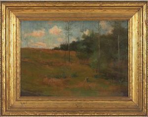 Forest Clearing by Carl Olaf Eric Lindin