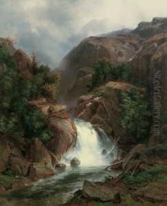 Leinwand. H 103; B 83 Cm. by Johann Wilhelm Lindlar