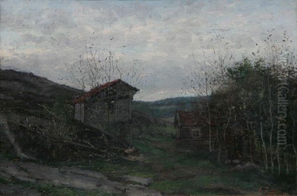 Landskap Med Hus - view 1