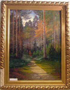 Skog. by Axel Hjalmar Lindqvist