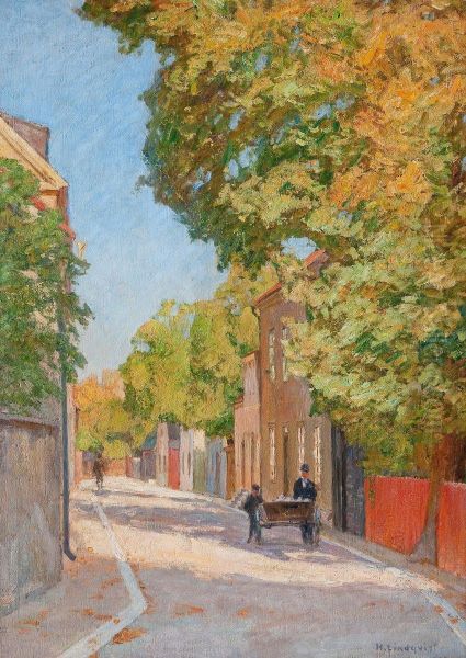 Northern Church Street, Visby - view 1