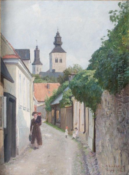 Stadsvy Fran Visby - view 1