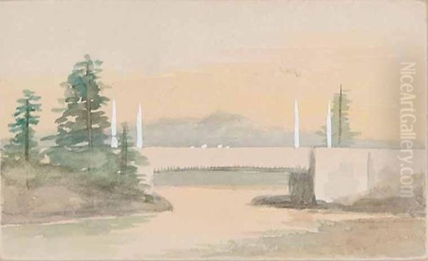 Creek In Leed's County - view 1