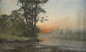 Landskap I Aftonrodnad