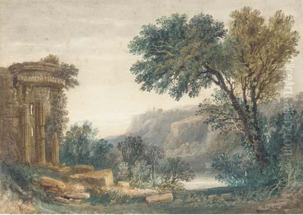 The Lake Of Nemi - view 1