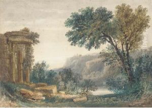 The Lake Of Nemi by S.R Lines
