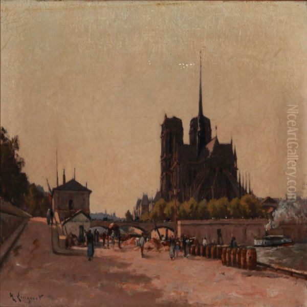 View Of Notre Dame In Paris - view 1