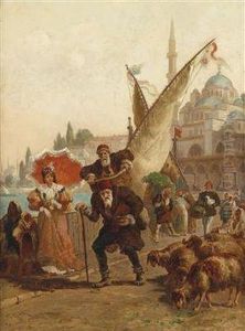Istanbulscene by Paul Rudolf Linke
