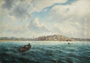 Hafenstadt Vor Dem Atlasgebirge by Paul Rudolf Linke