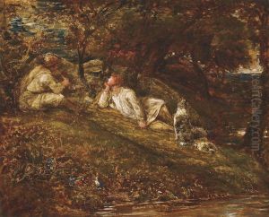 Piping Down The Valleys Wild by John Linnell