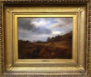 Stormy Skies Over A Hillside by John Linnell