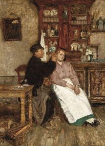 Le Menuisier Galant by Willem Linnig Jr.